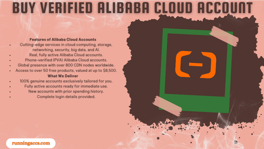 Buy Verified Alibaba cloud account